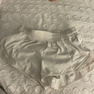 Lululemon athletic white shorts